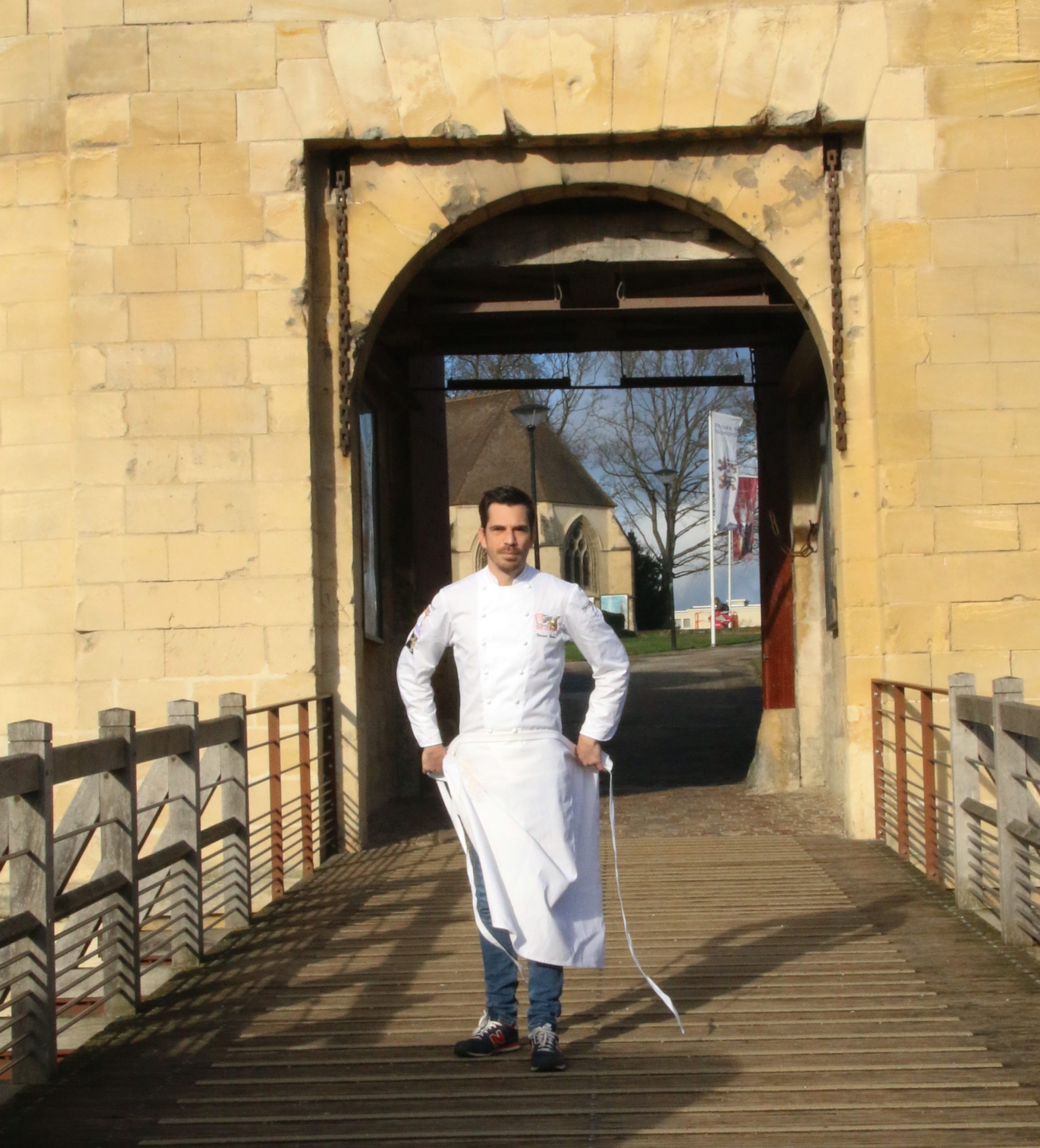 Vincent Vidal, nouveau chef du Mancel au Château de Caen