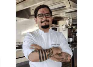 Santiago Guerrero, nouveau chef du restaurant Edmond au Terrass’’ Hotel