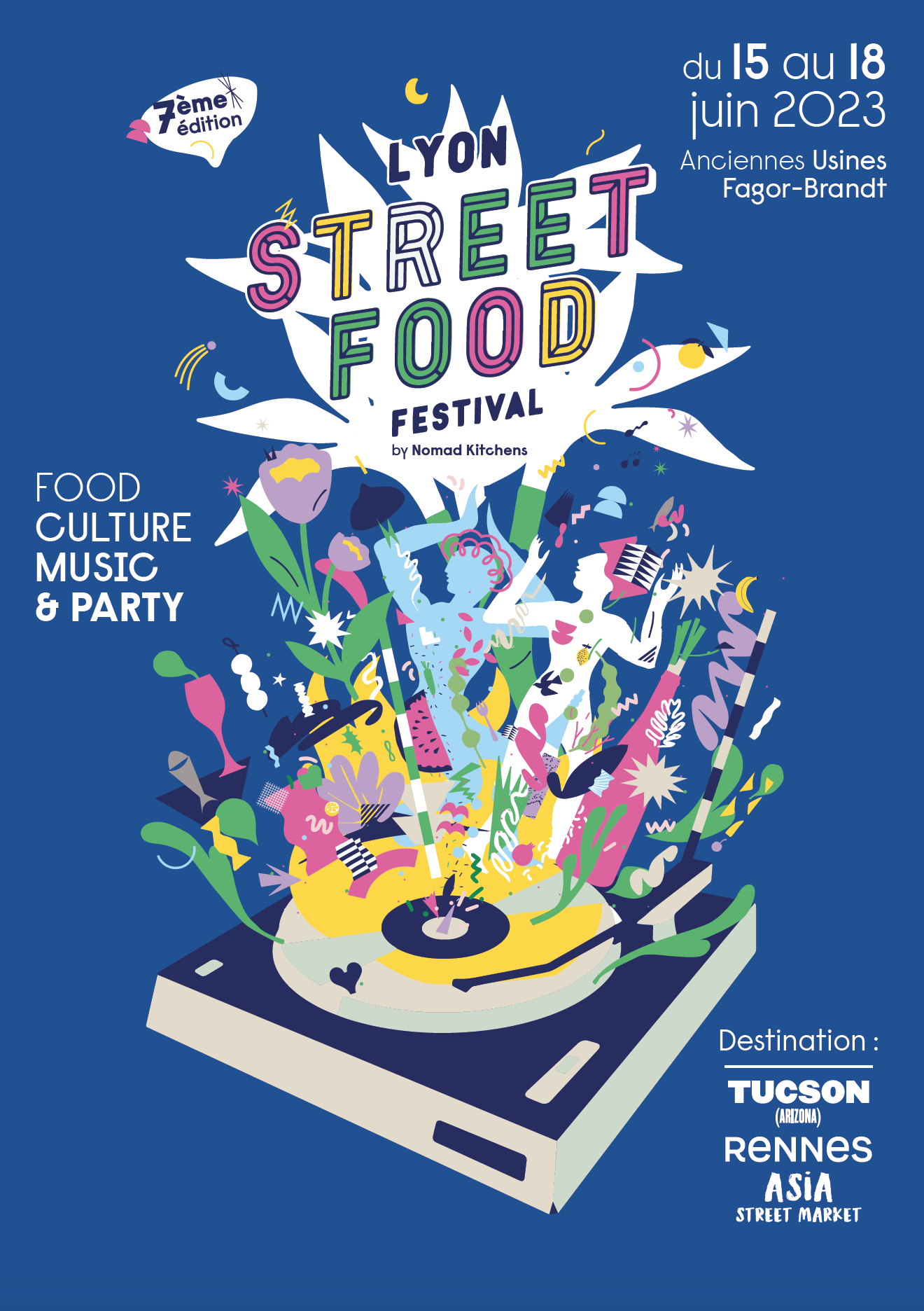 Le Lyon Street Food Festival de retour en juin pour une 7e édition