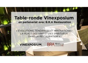 « La place des vins et spiritueux en restauration », une table ronde Vinexposium avec B.R.A.