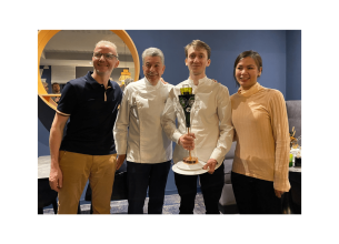 Nidta et Félix Robert, vainqueurs du concours « Eat de demain »