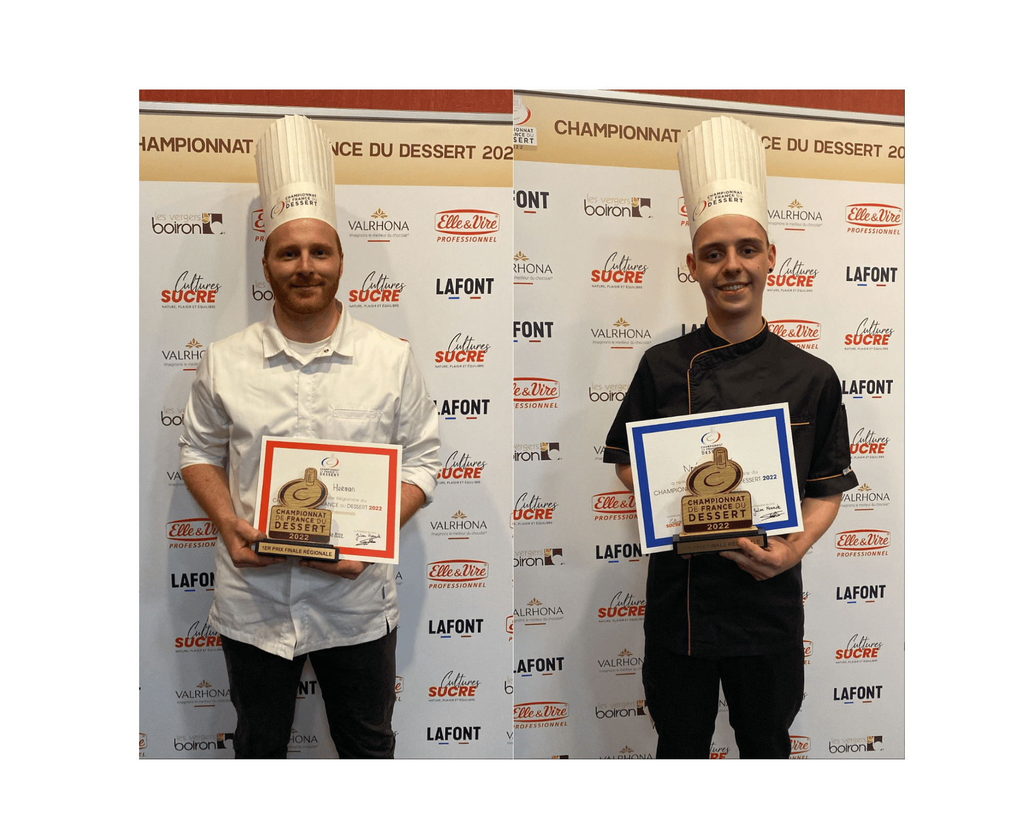 Championnat de France du Dessert : Julien Herman et Noé Racapé remportent la finale Ouest