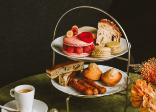 Un tea-time de Noël signé Éric Frechon et Pierre Hermé au Drugstore