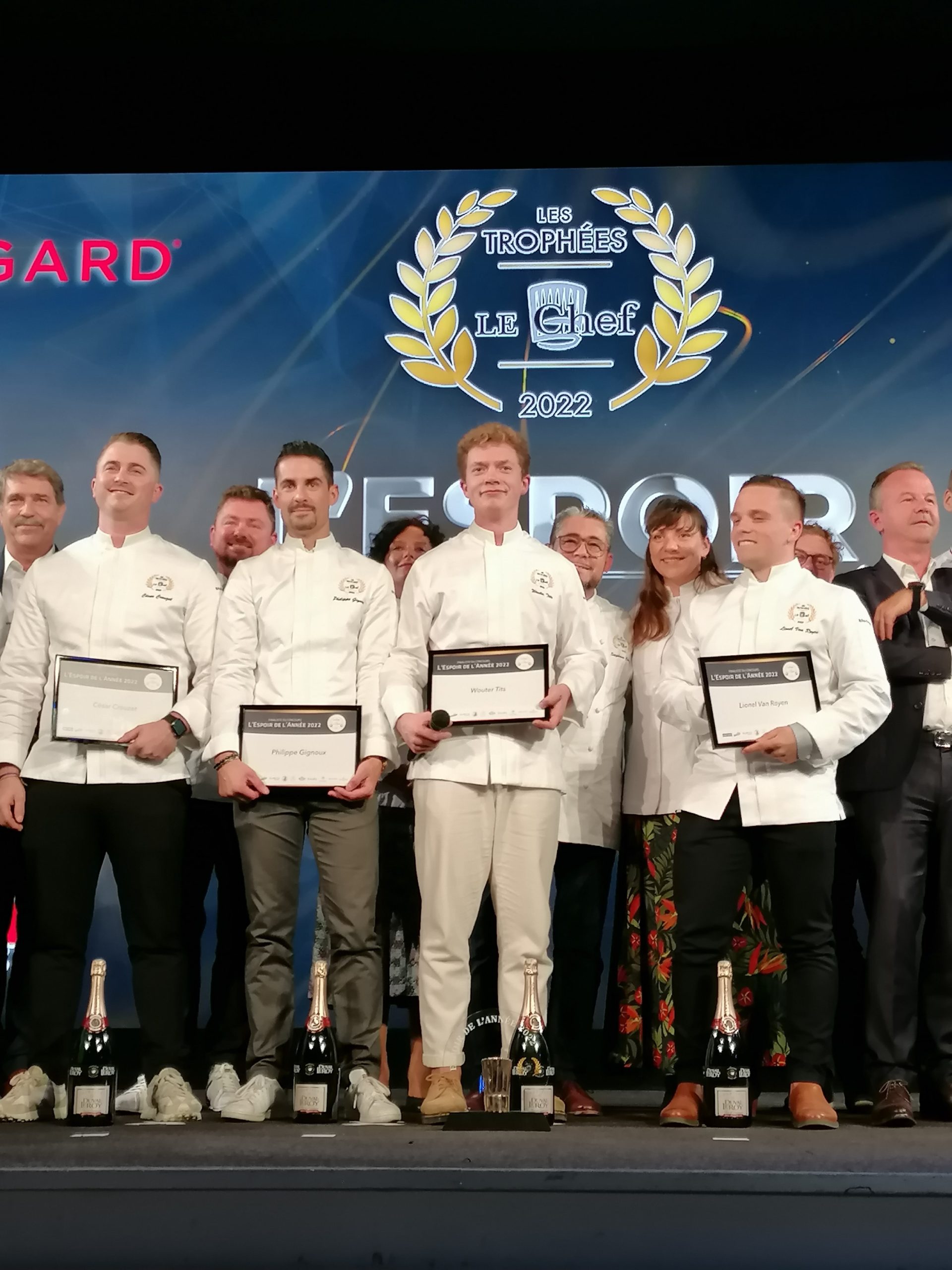 36èmes Trophées Le Chef : Wouter Tits lauréat du concours Espoir de l’Année