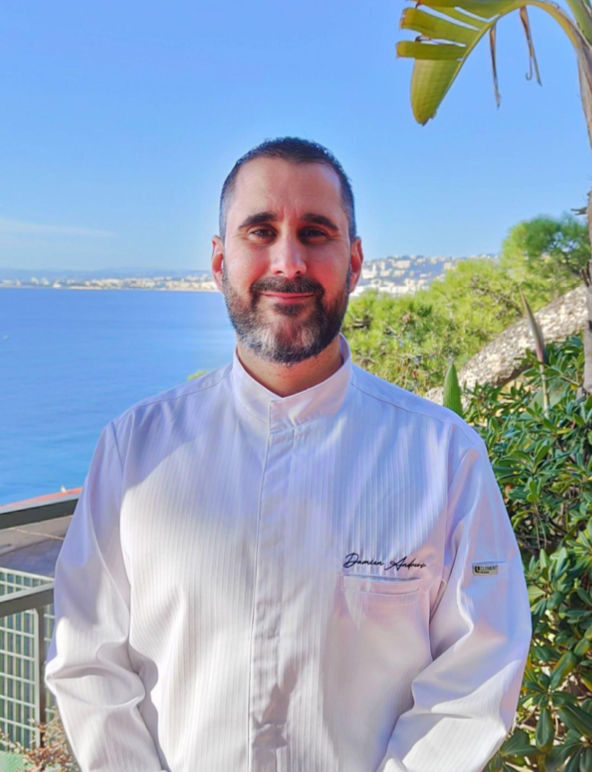 Damien Andrews, nouveau chef de l’Hôtel La Pérouse à Nice