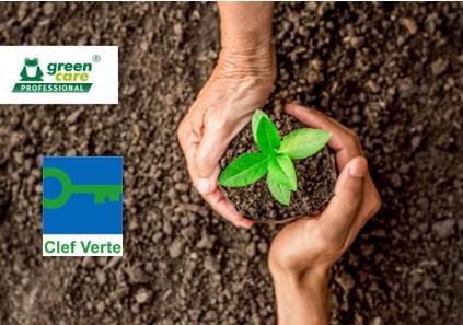 Green Care Professional renouvelle son partenariat avec Clef Verte