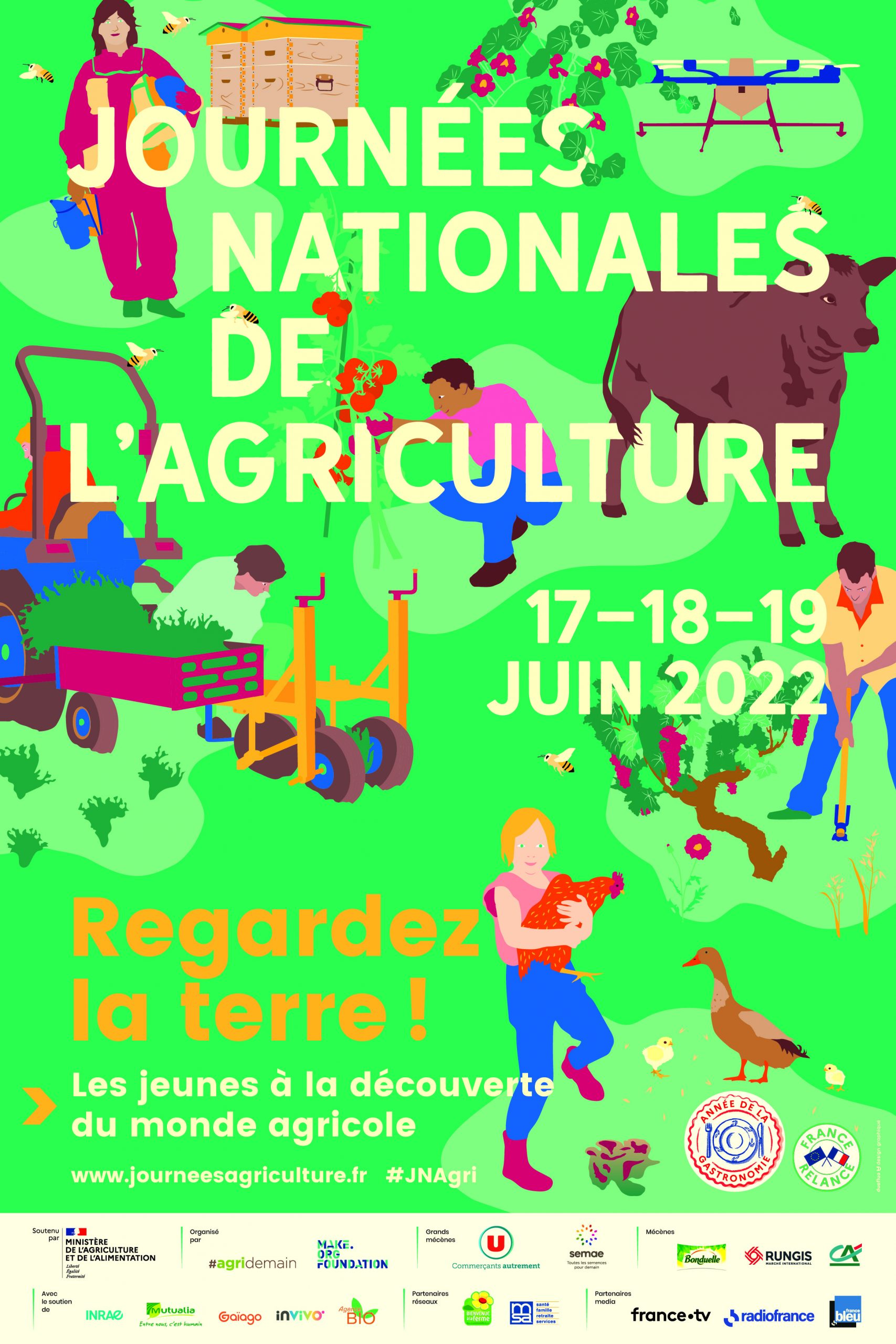 Journées Nationales de l’Agriculture : une 2e édition labellisée « Année de la Gastronomie »