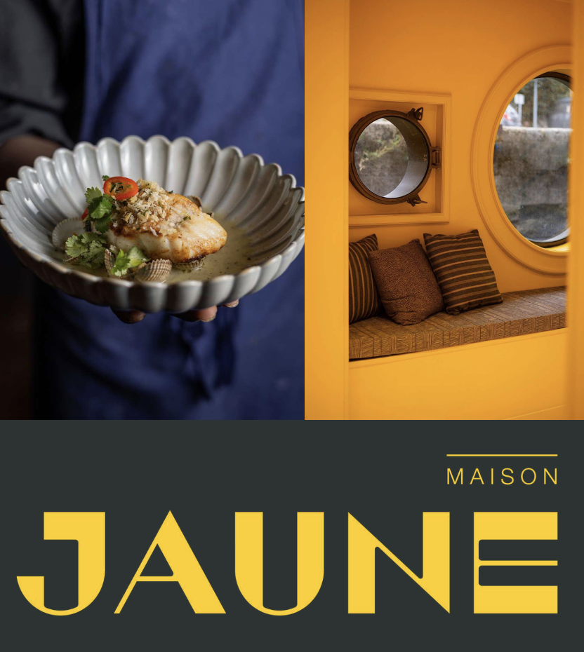 Maison Jaune, table flottante & lieu de vie par Thomas Landowski