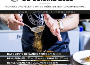 « Dessert d’anniversaire », thème du concours de cuisine Mange, Lille ! 2023