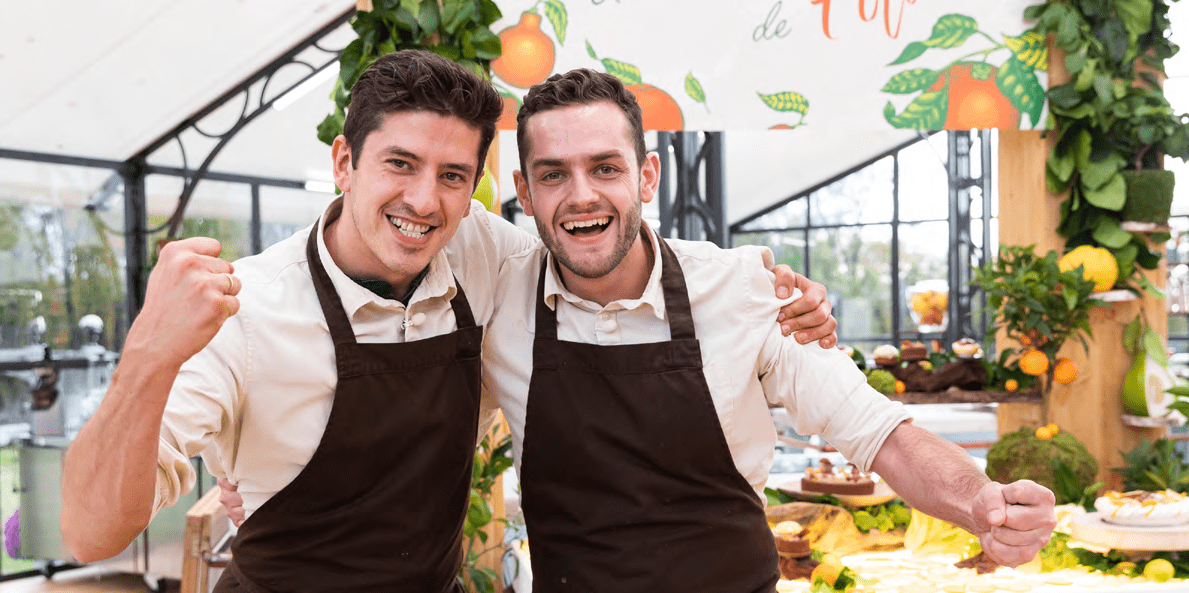 Jérémy Aspa et Baptiste Sirand vainqueurs du « Meilleur pâtissier, les professionnels »