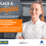 L’opération Metro « Place à l’emploi » en mai en Ile-de-France