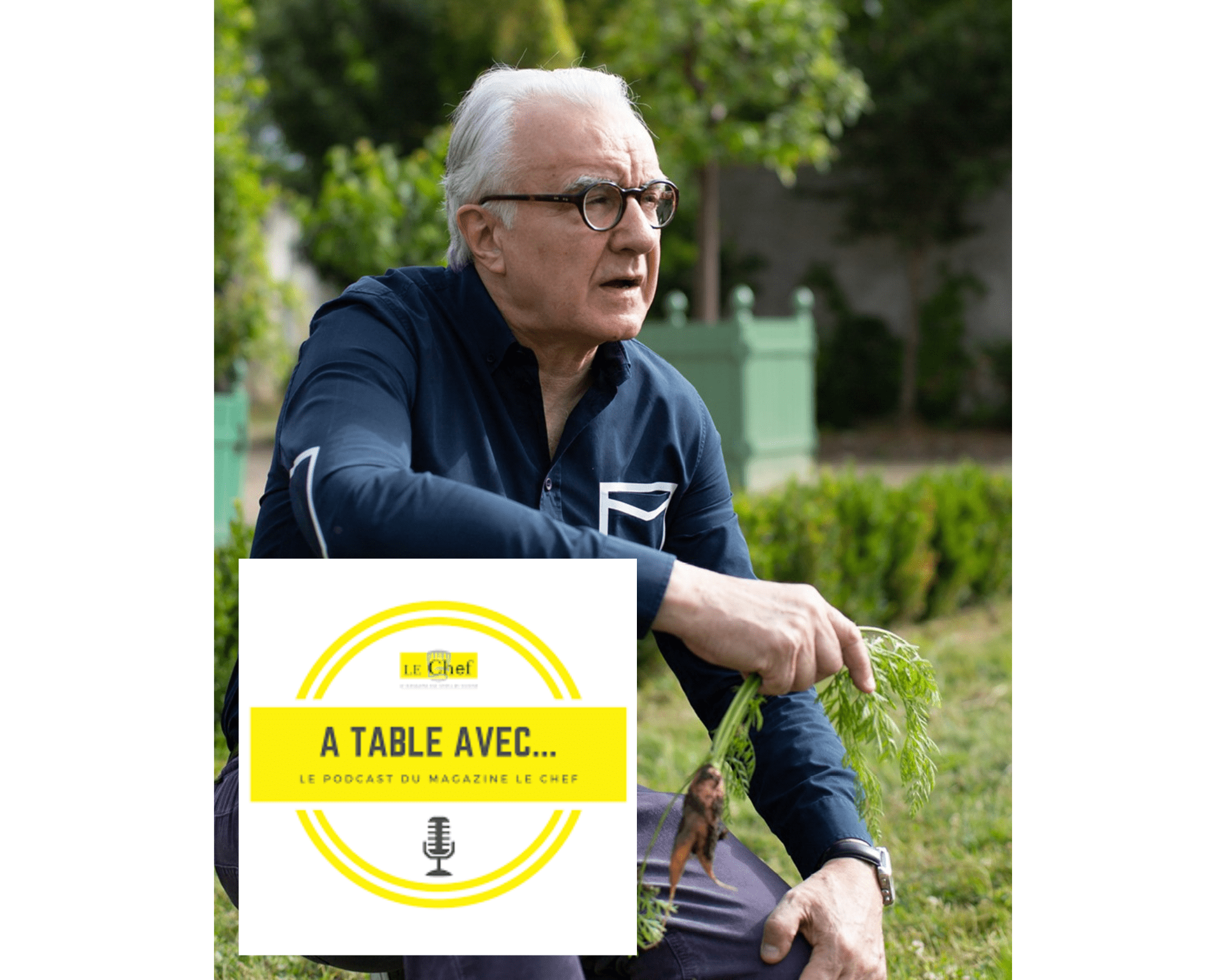 Alain Ducasse à l’honneur dans le nouvel épisode de notre podcast « A Table avec… »