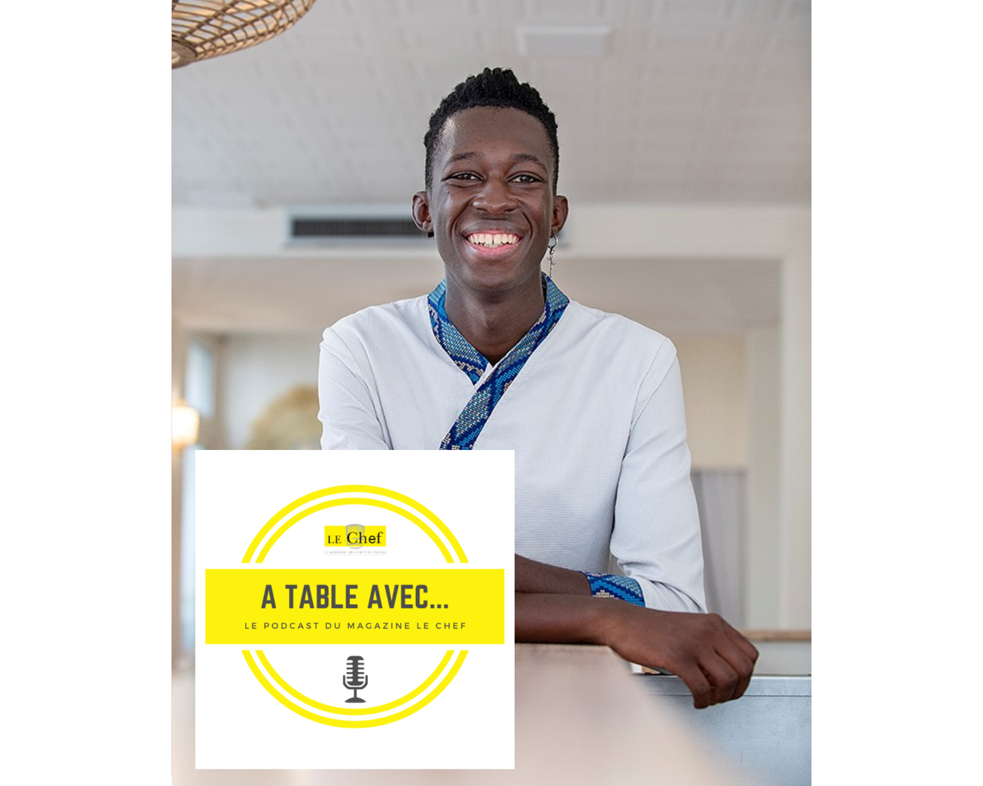 Découvrez notre nouveau podcast « A Table avec… Mory Sacko »