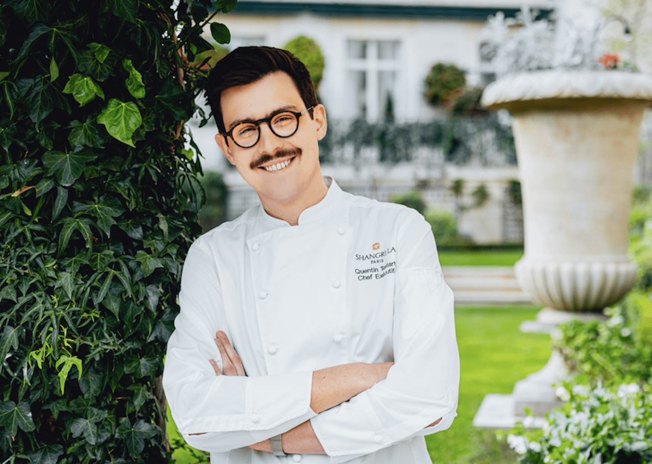 Quentin Testart, nouveau chef du Shangri-La Paris