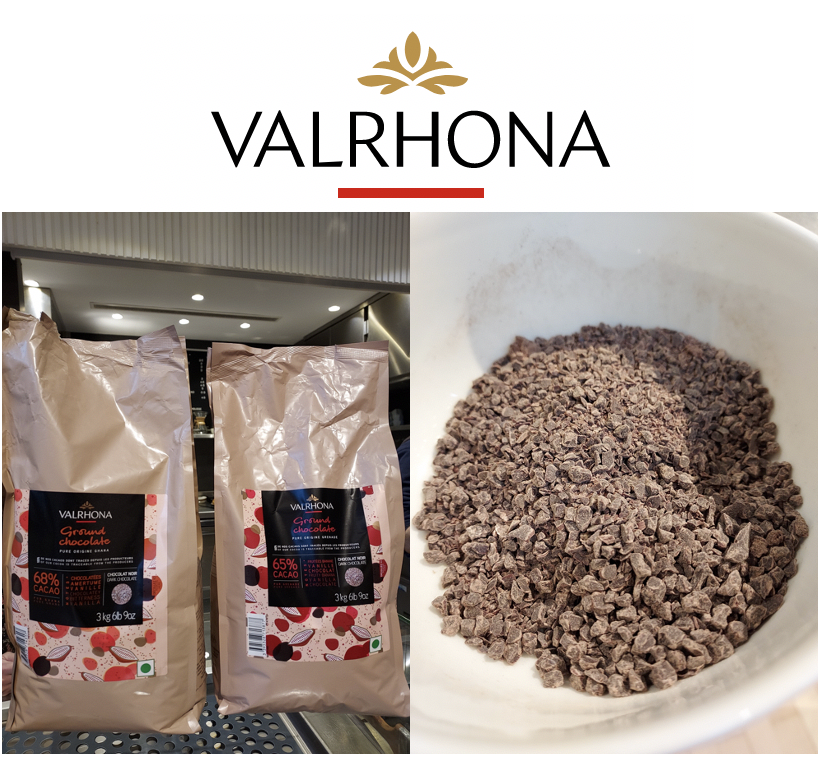 Ground Chocolate, nouveaux chocolats râpés par Valrhona