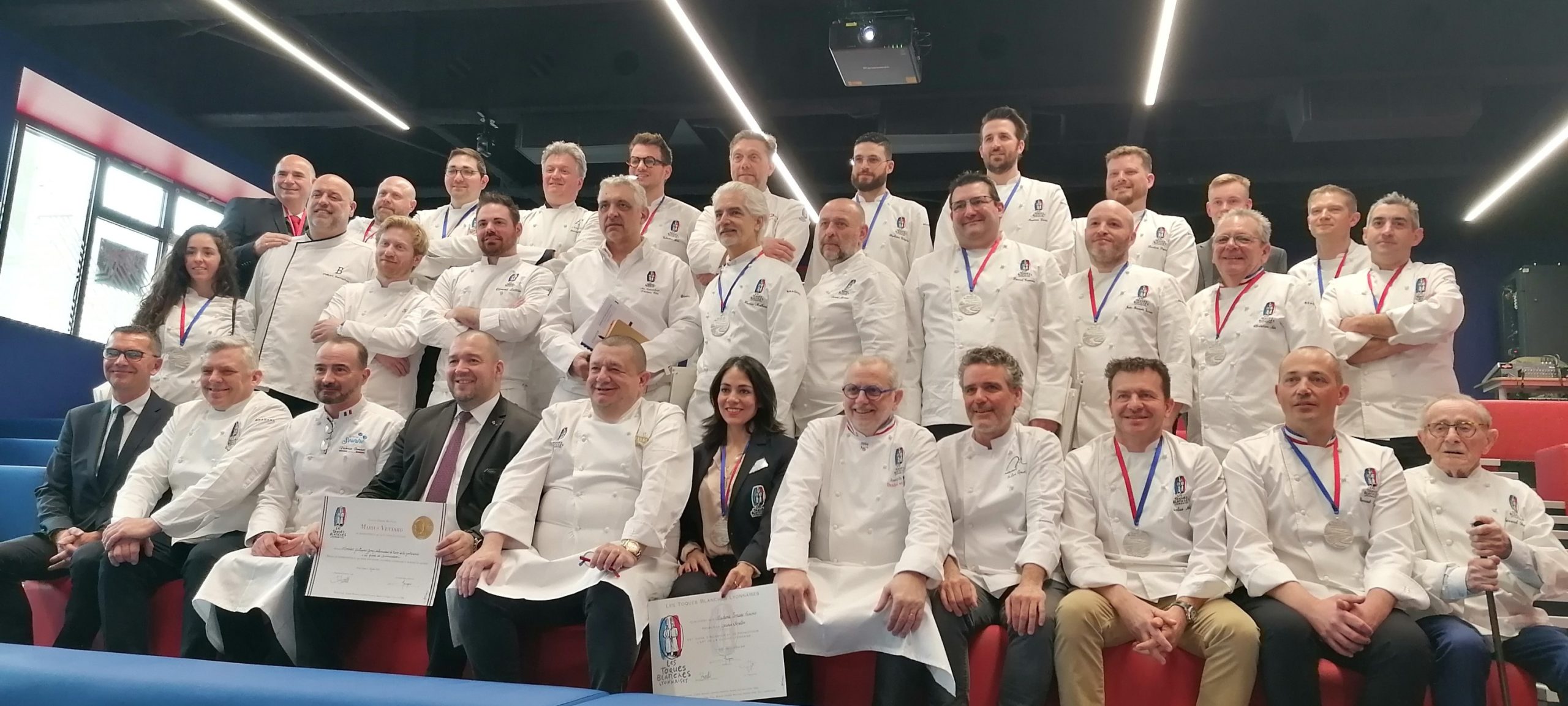 Christophe Marguin réélu président des Toques Blanches Lyonnaises