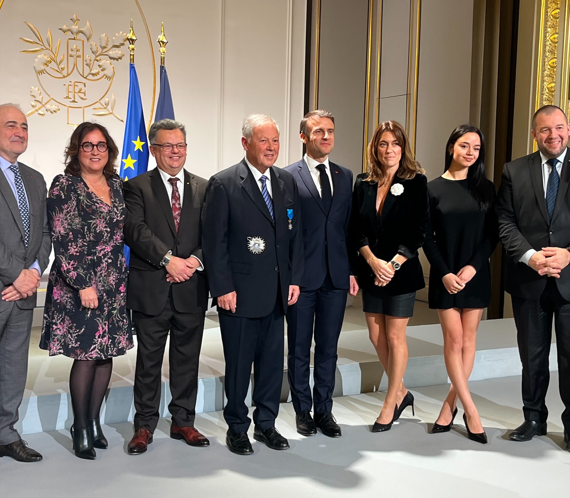 Georges Blanc reçoit les insignes de Grand Officier de l’Ordre National du Mérite