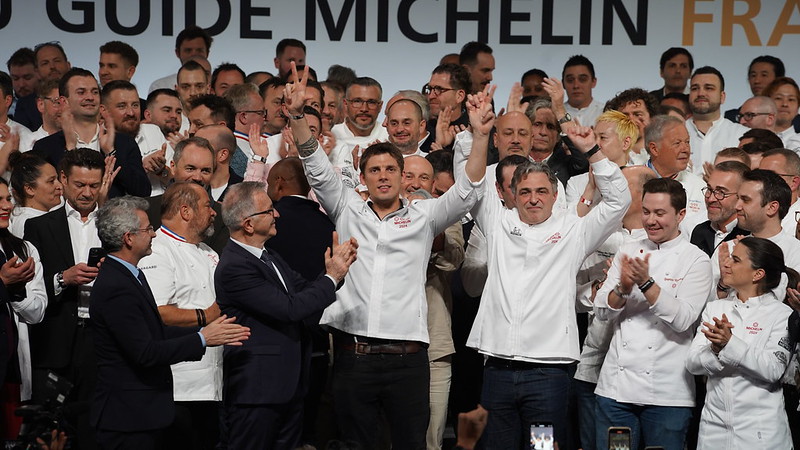 3 étoiles pour Jérôme Banctel et Fabien Ferré dans le guide Michelin 2024 !