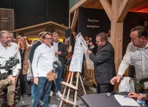 Solidarité pour l’association Antoine Alléno lors de Toquicimes à Megève