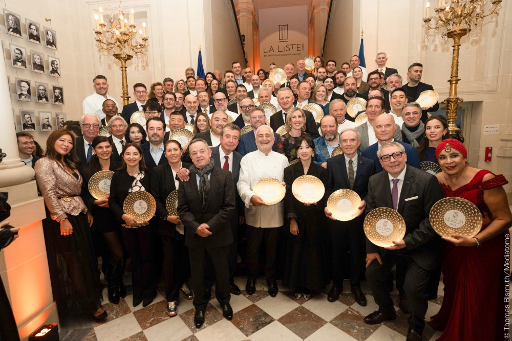 Arnaud Donckele et Guy Savoy au sommet du palmarès La Liste 2025
