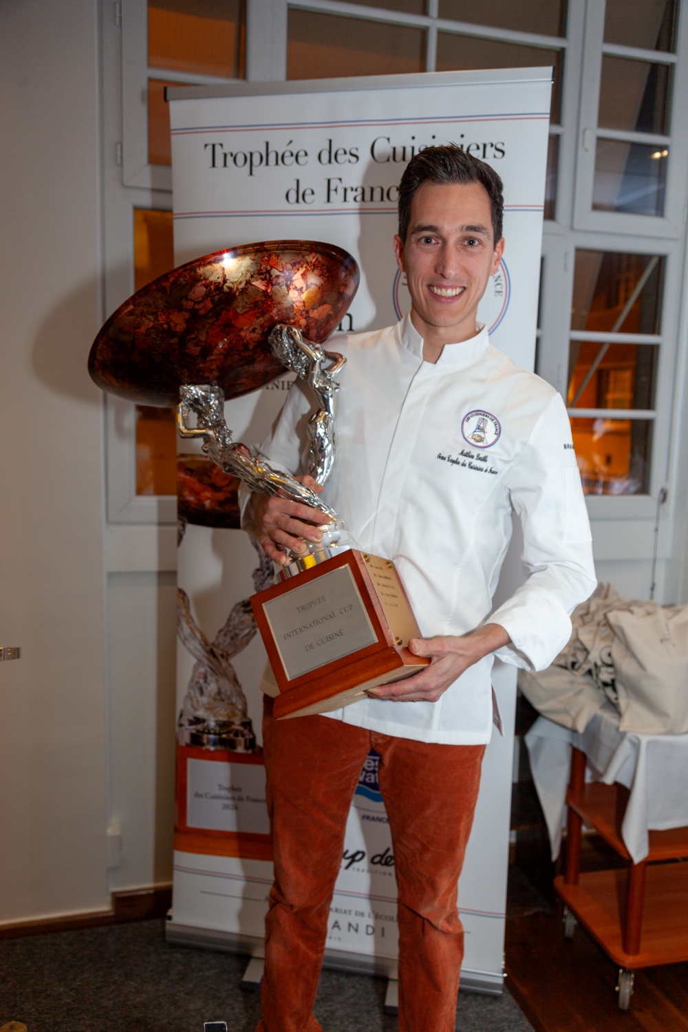 Matthieu Derible remporte le Trophée des Cuisiniers de France 2024