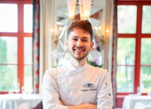 Benjamin Chrétien, nouveau chef aux Hautes Roches