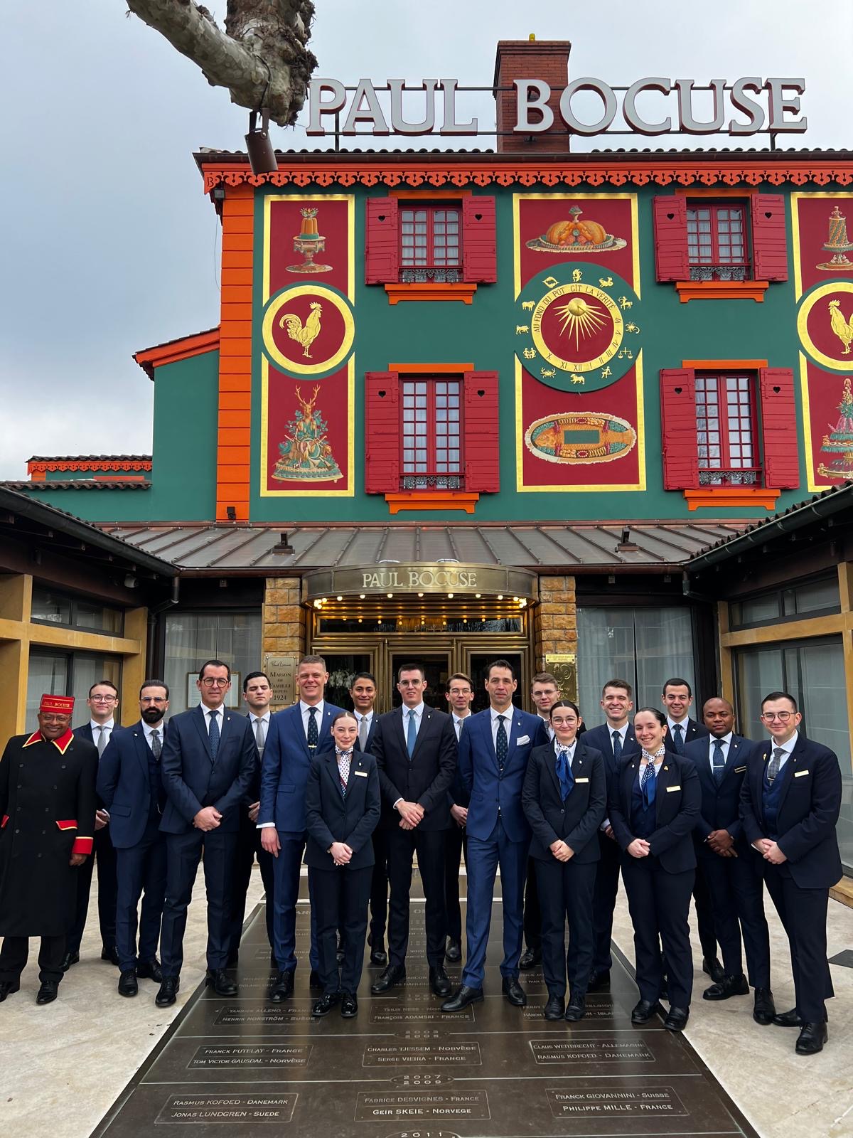 Louis Morin rejoint le restaurant Paul Bocuse