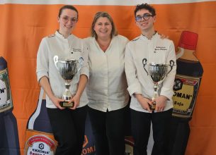 Étienne Batguzere et Sophie Scheid, lauréats du 31e Concours Culinaire Kikkoman