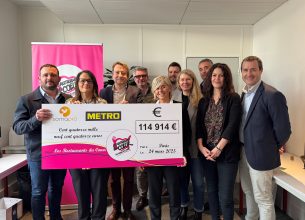 Les Halles Metro soutient les Restos du Cœur