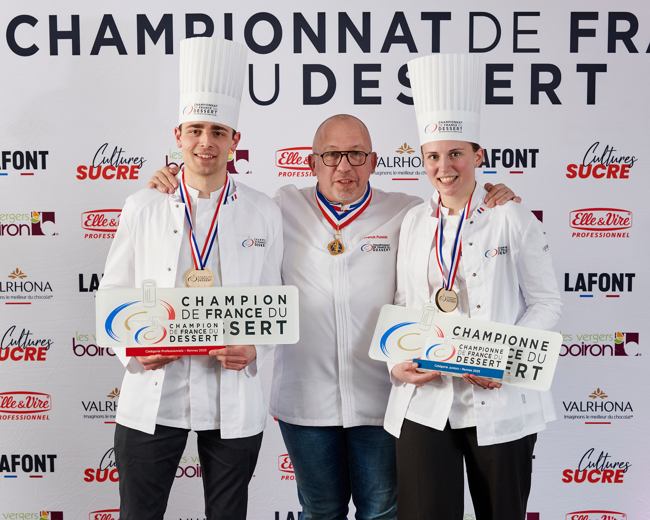 Clément Réauté et Lucie Billon champions de France du Dessert