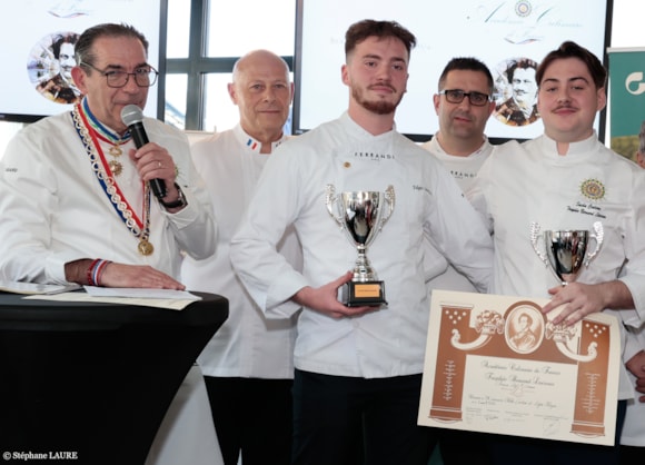 Sacha Croteau remporte le Trophée Culinaire Bernard Loiseau