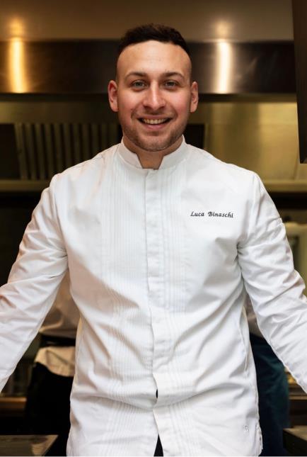 Luca Binaschi, nouveau chef à La Bastide de Saint-Tropez