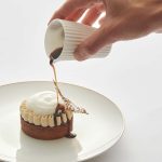 Tartelette cappuccino, café du Brésil, mousse lactée (Le Bellevue)