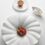 Fraise de la Champagne, condiment autour du persil (Le Royal*)