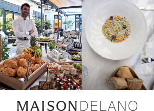 Un brunch méditerranéen par Paolo Minelli au Delano Café