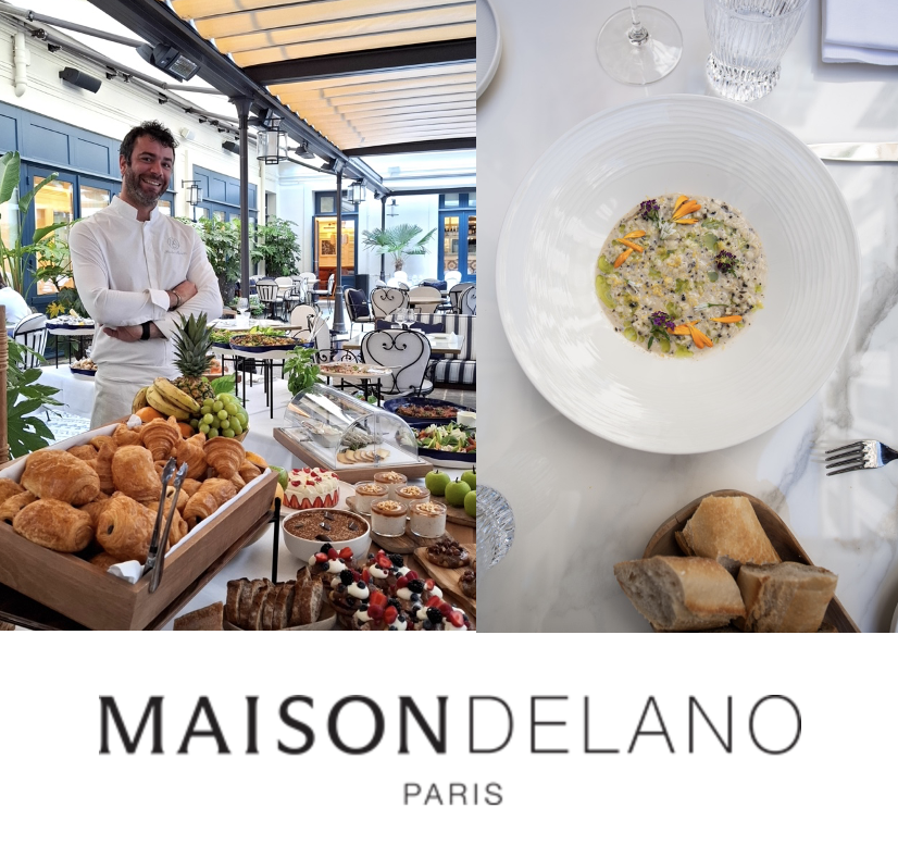 Un brunch méditerranéen par Paolo Minelli au Delano Café