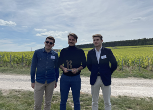Brice Beuzeville-Loiseau remporte le Ruinart Sommelier Challenge 2025