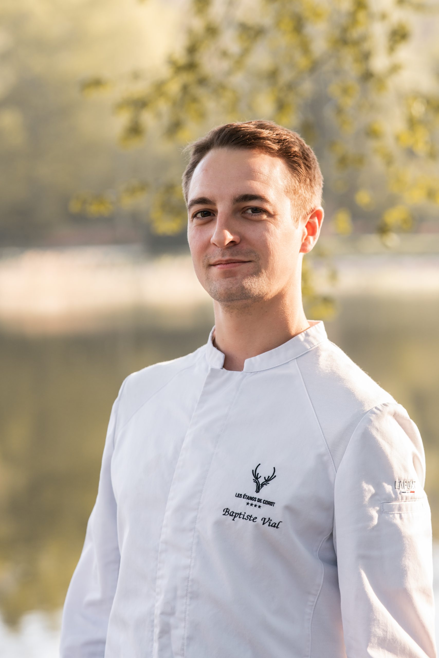 Baptiste Vial, nouveau chef pâtissier aux Étangs de Corot