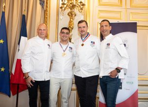 Richard Agliata remporte le challenge culinaire du Président de la République Française