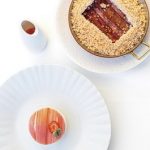 Rhubarbe, fraise et lait ribot
