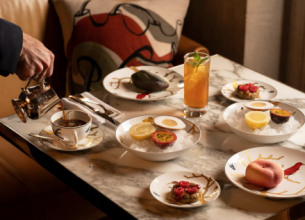 Le Meurice lance un goûter givré signé Cedric Grolet