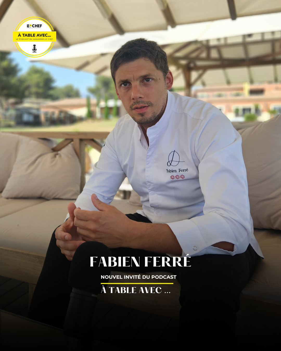 Fabien Ferré, nouvel invité du podcast À Table avec
