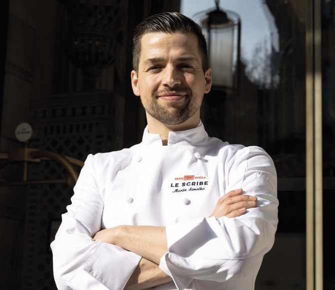 Martin Simolka, Rivages – Hôtel Le Scribe – Paris (75) : Le goût retrouvé