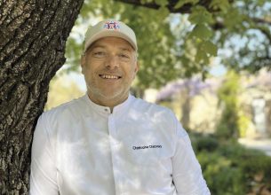 Christophe Chiavola, Le Prieuré* à Villeneuve-lès- Avignon-de-Provence (30) : cuisine libérée, chef heureux