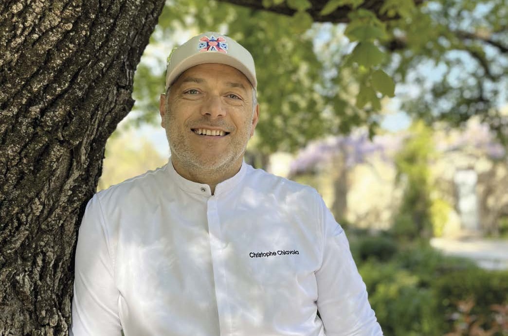 Christophe Chiavola, Le Prieuré* à Villeneuve-lès- Avignon-de-Provence (30) : cuisine libérée, chef heureux