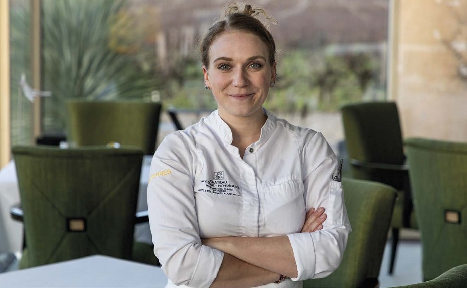 Jade Franceschino, Lalique** Château Lafaurie-Peyraguey (33) : la cuisinière de la pâtisserie