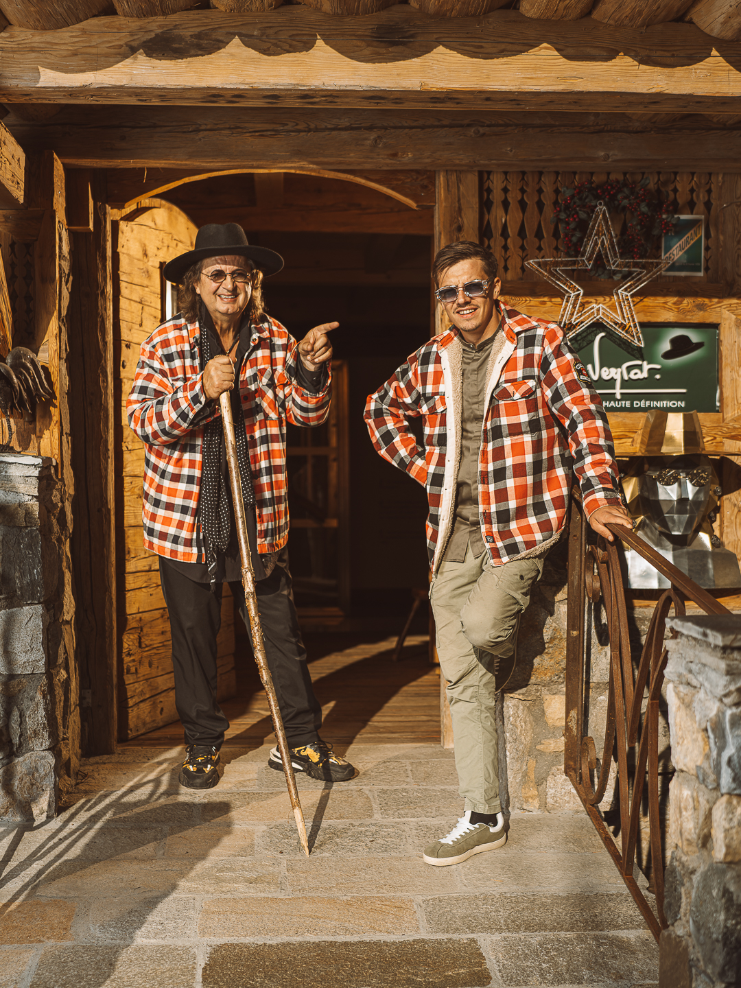 Marc Veyrat accueille Mallory Gabsi à Megève