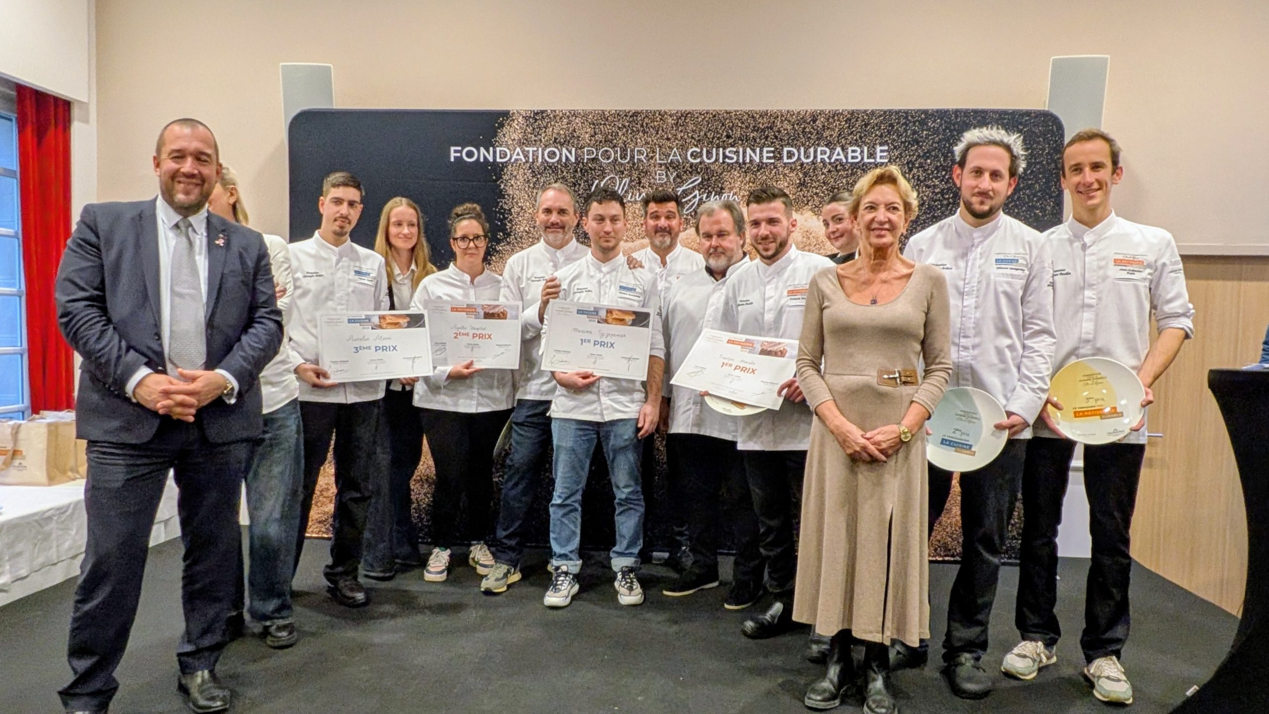 Maxime Szczepaniak et François Morello récompensés aux concours de la Cuisine et la Pâtisserie Durables