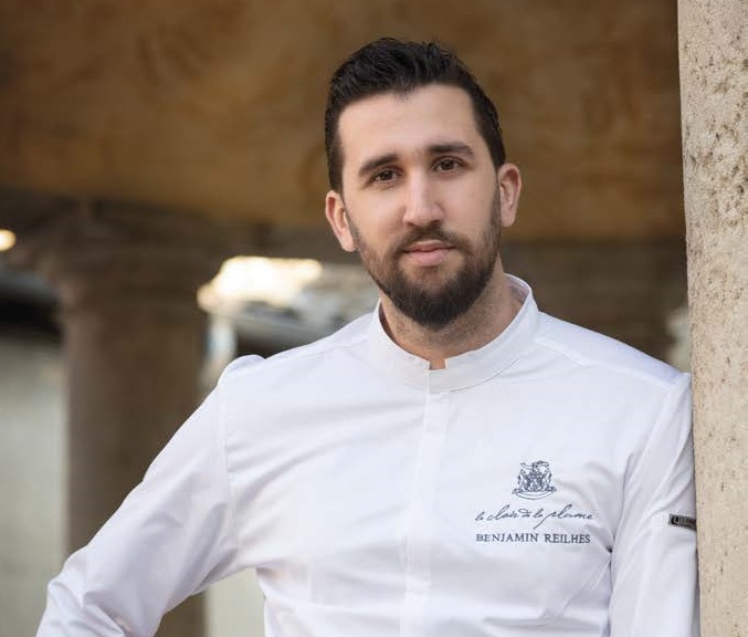 Benjamin Reilhes, Le Clair de la Plume* à Grignan (26) : la décontraction du goût