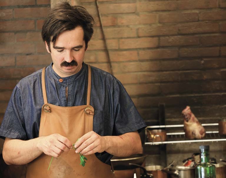 Guillaume Monjuré, Palégrié Chez l’Henri * à Autrans-Méaudre en Vercors (38) : La sincérité d’une cuisine brute